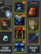 Equipamentos com raridade